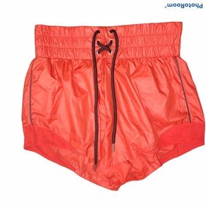 Zella Women's Athletic Shorts in Bright Orange